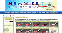Desktop Screenshot of hsmwire.com